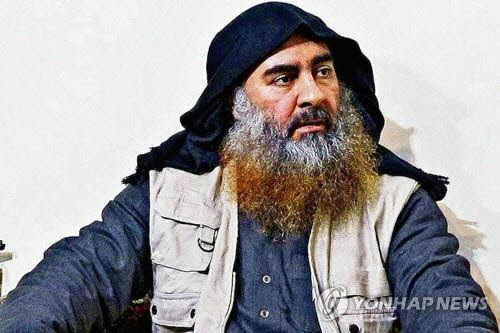 IS의 사망한 수괴 아부 바크르 알바그다디[AP=연합뉴스]